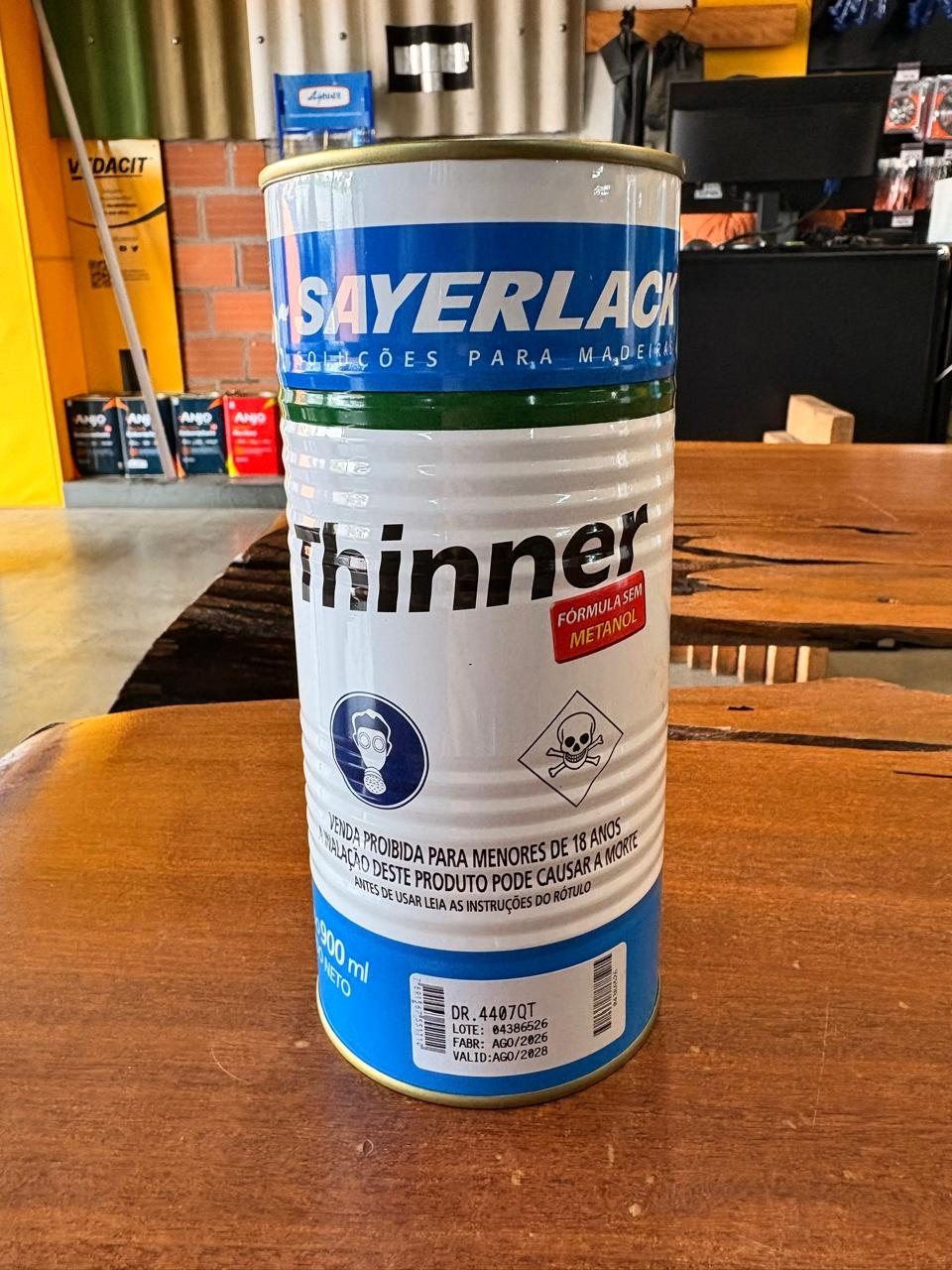 Thinner Profissional Sayerlack 900ml