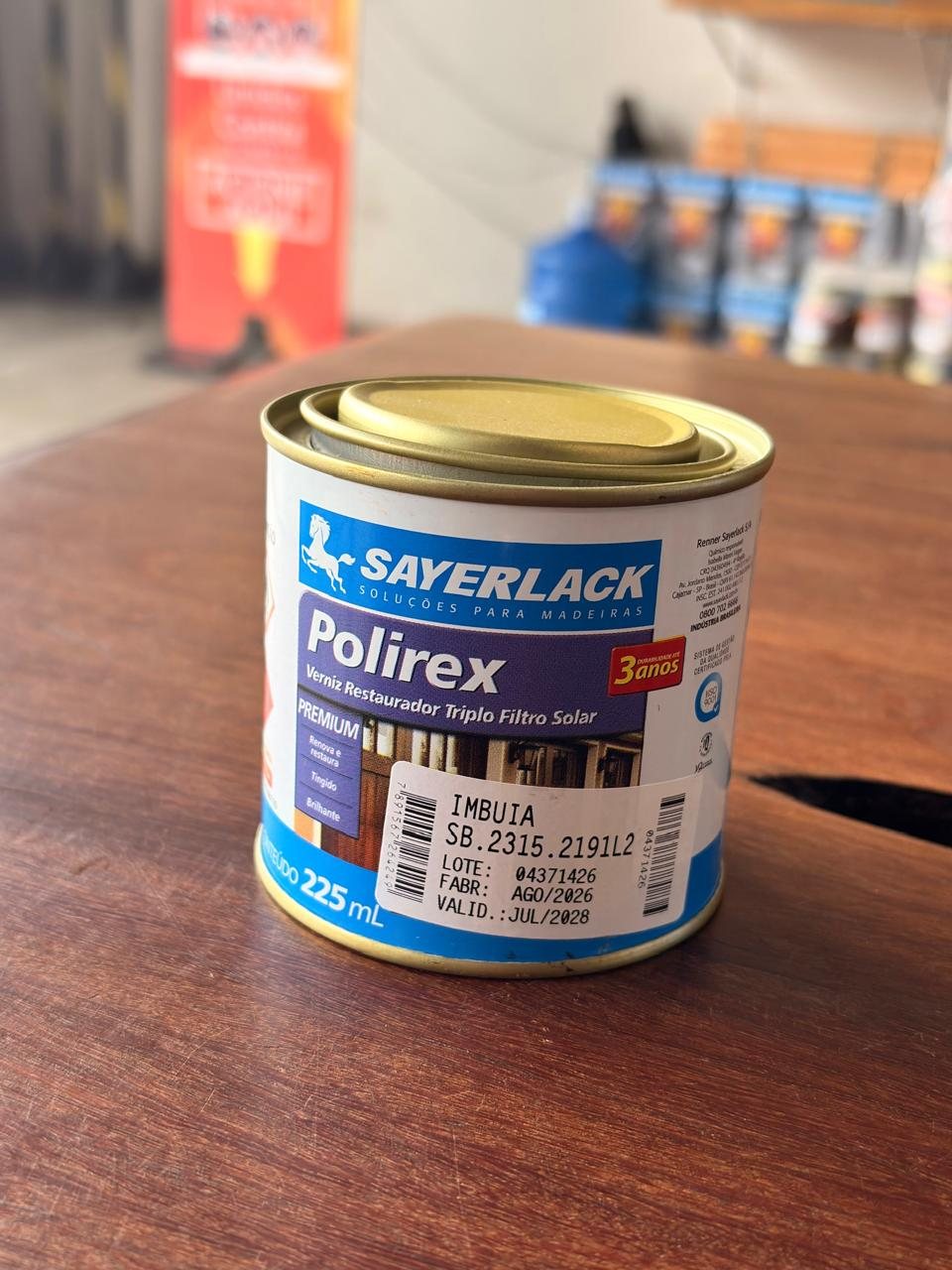 Verniz Sayerlack Polirex Imbuia 230ml